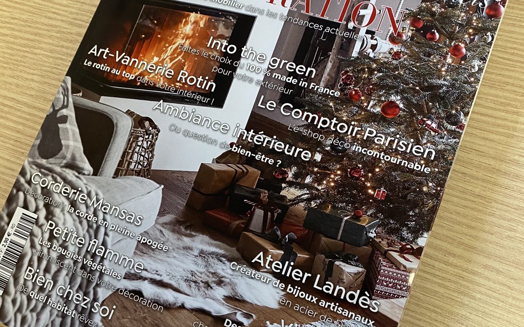 Le magazine Maison et Jardin parle de Tradition Pierre