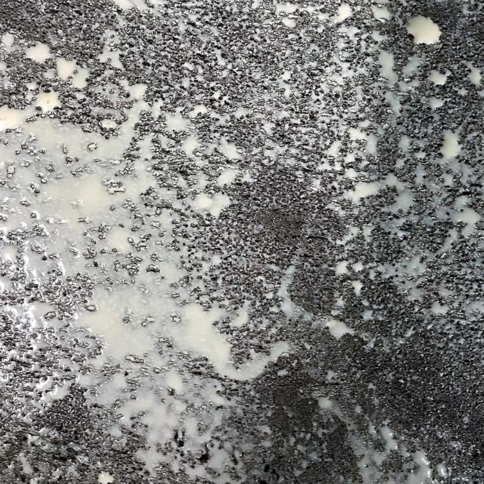 pierre de lave émaillée échantillon 51