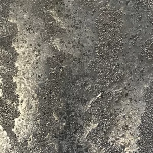 Sample of enamelled lava stone
